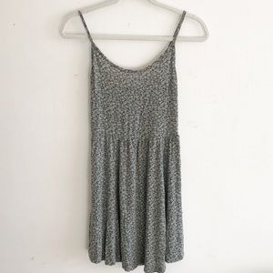 boho light cotton green BRANDY MELVILLE dress